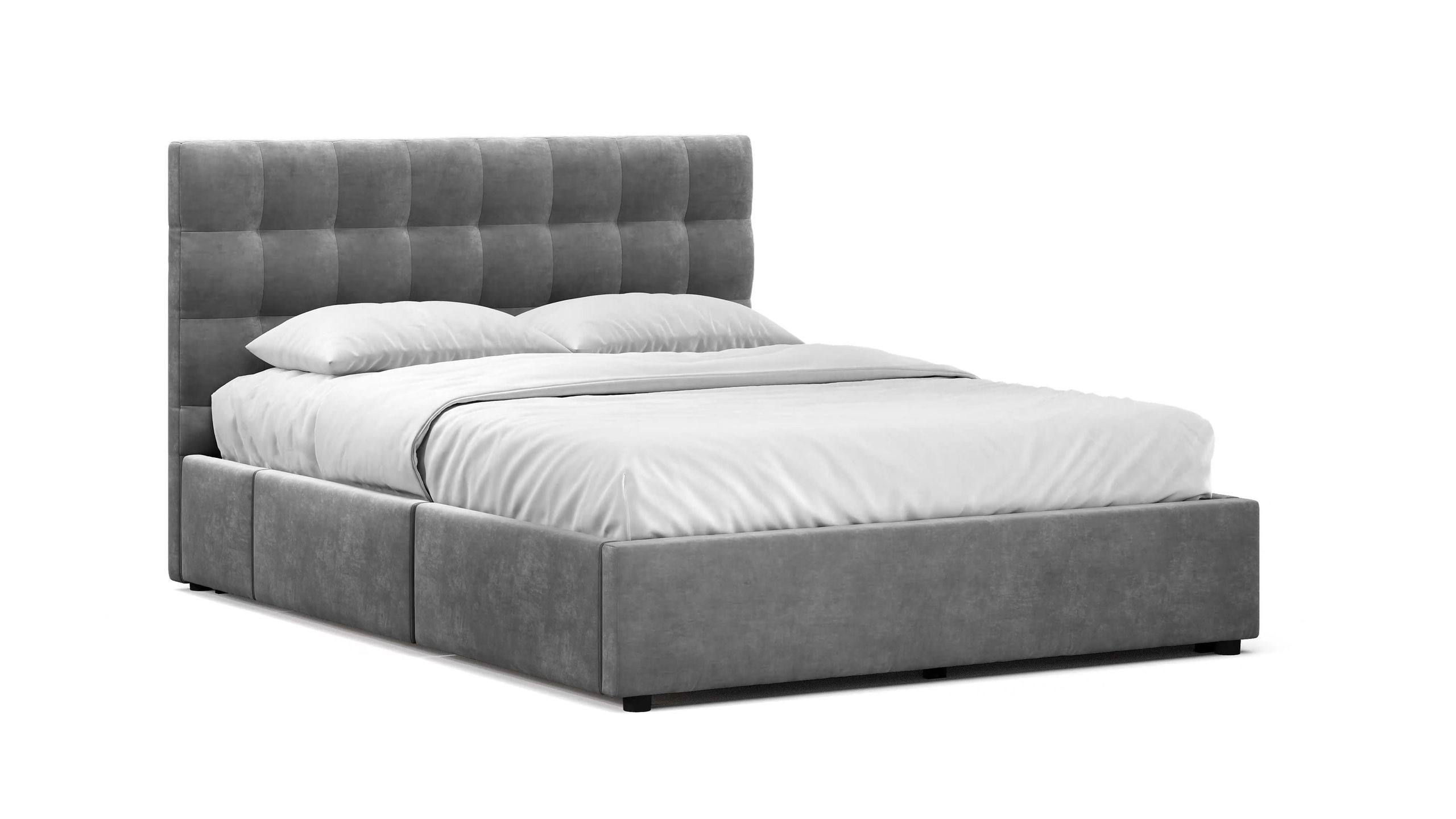 3D Model of a Stylish Bed