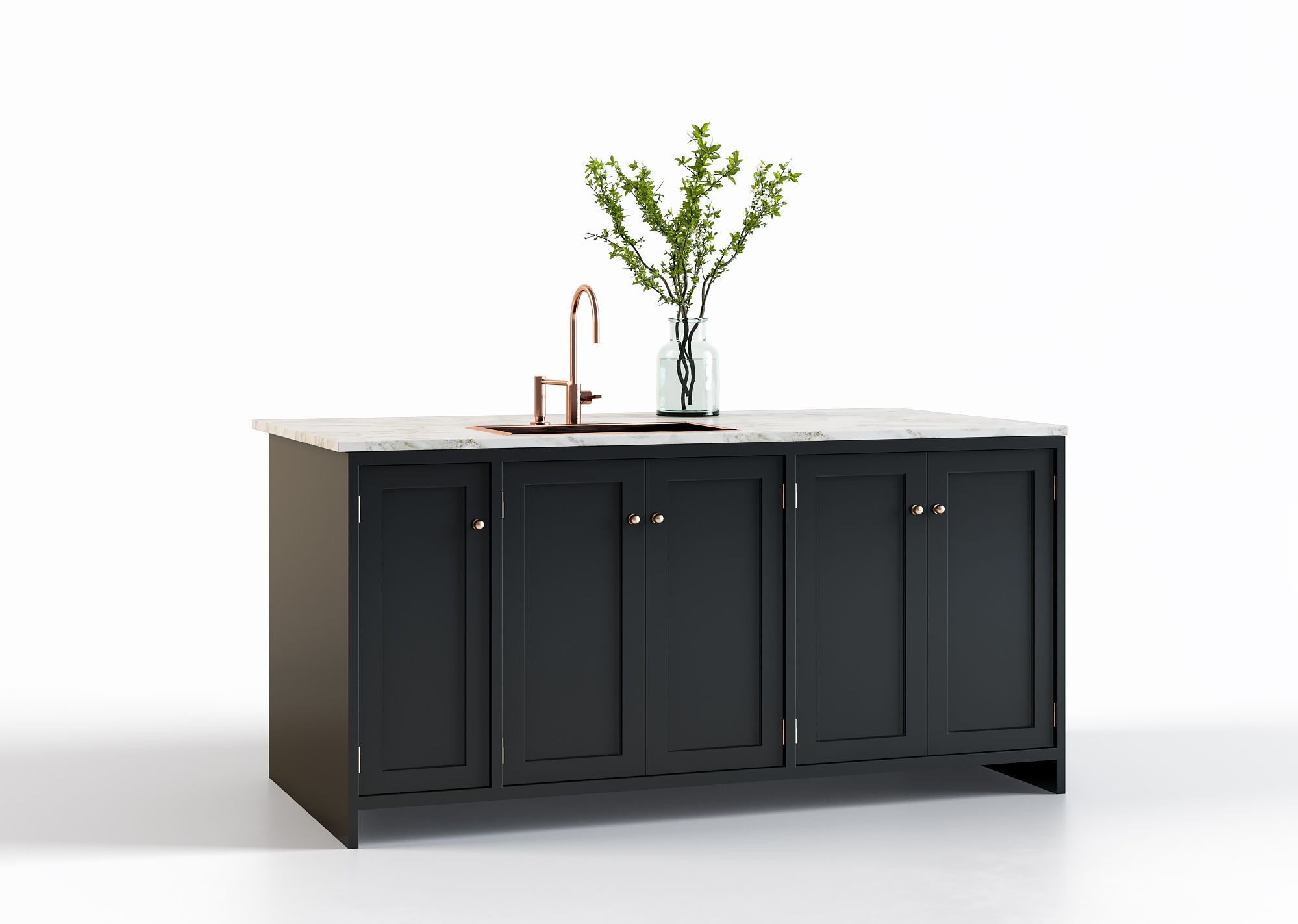 A Kitchen Vanity 3D Model for Online Ads