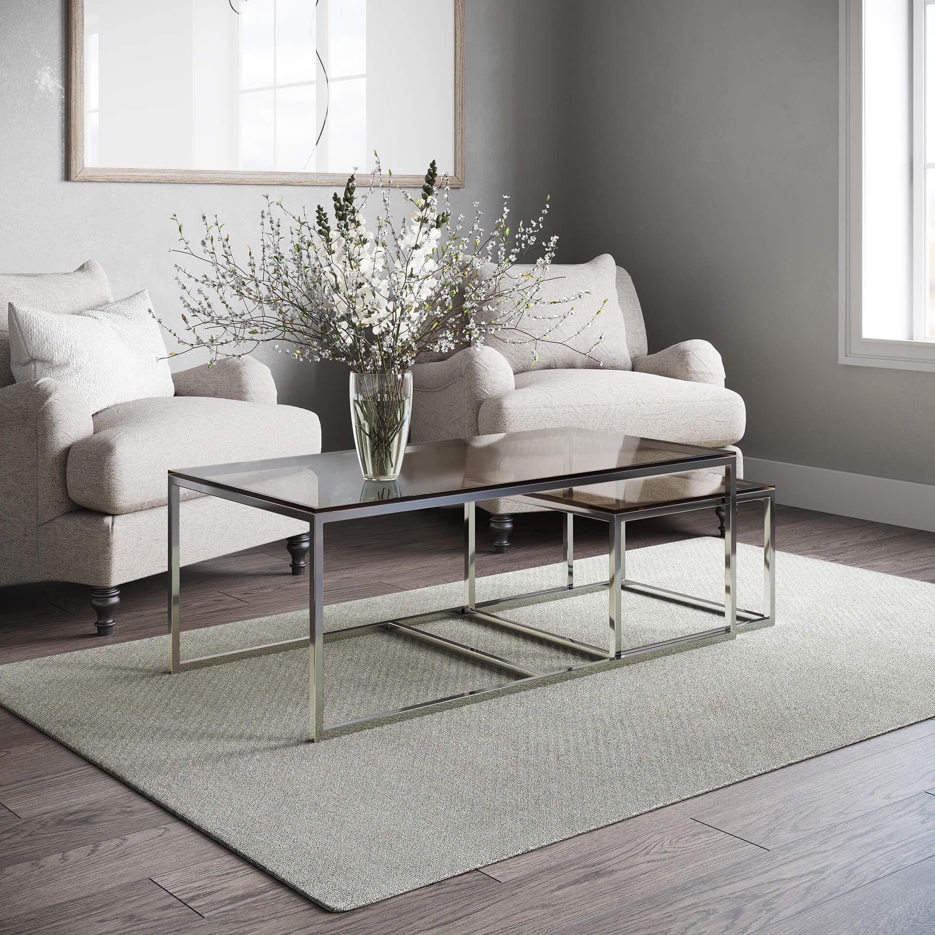 Beige Rug Product CGI