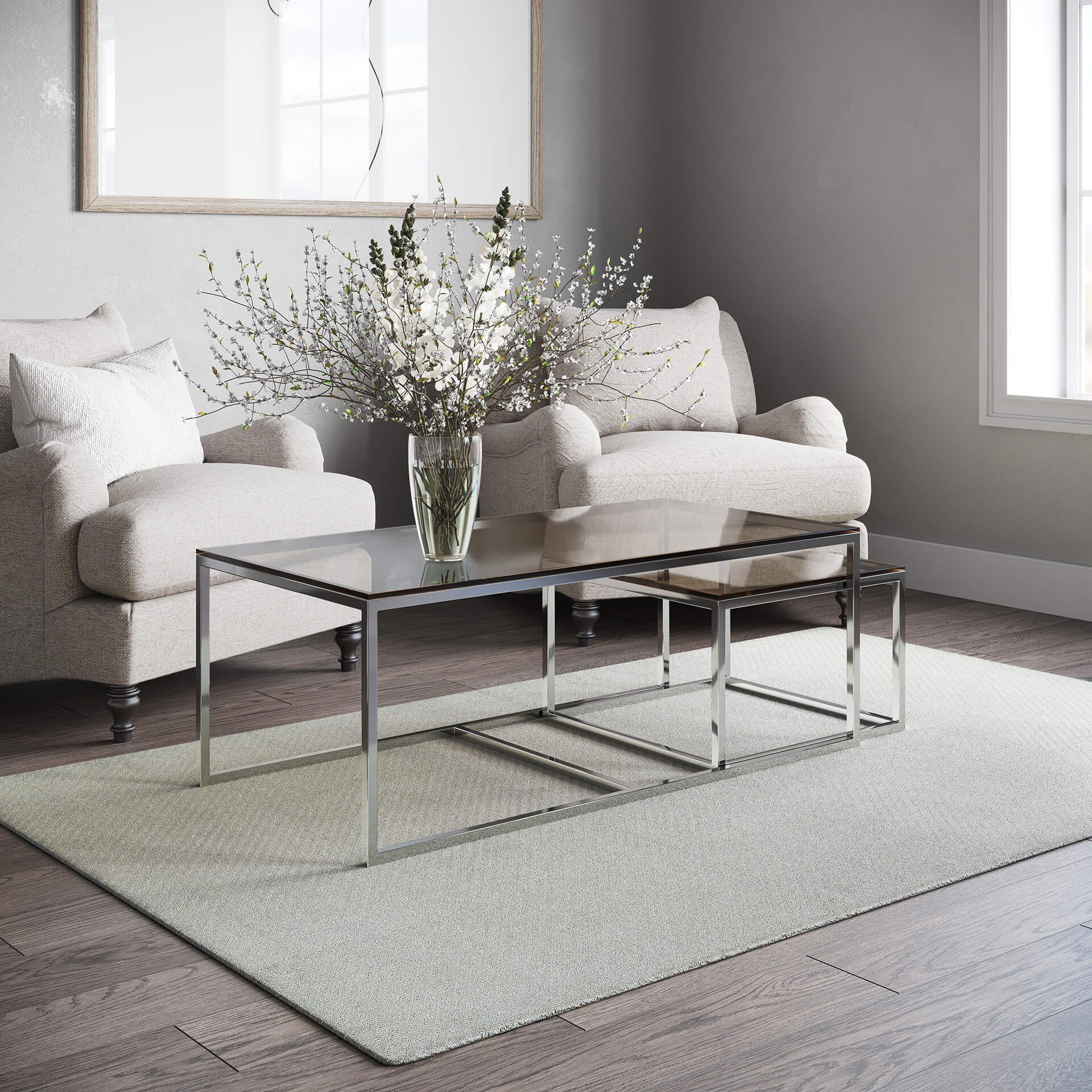 Off-White Rug Product CGI