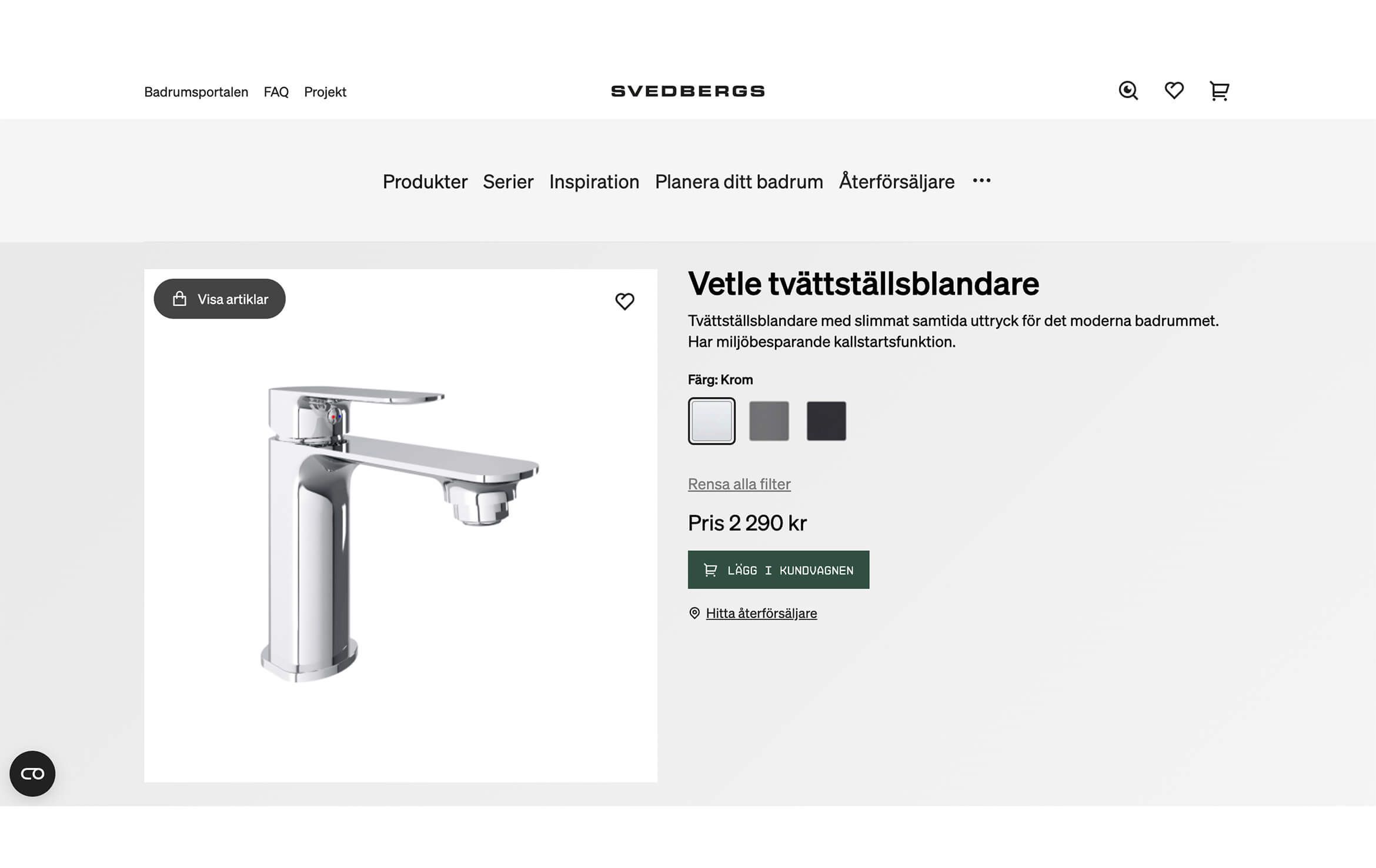 3D Render for Bathroom Product Listing