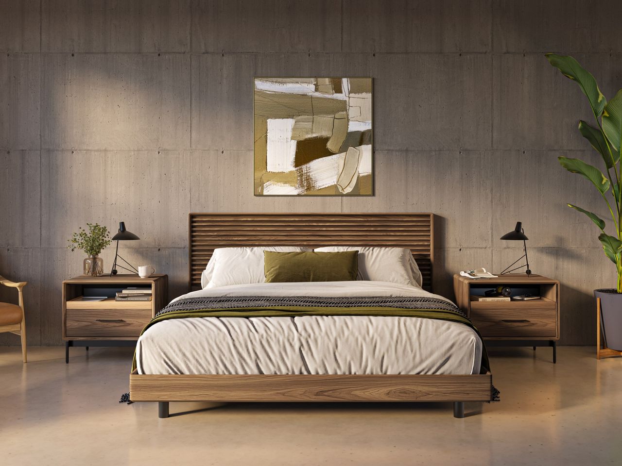 Bed Lifestyle CG Render