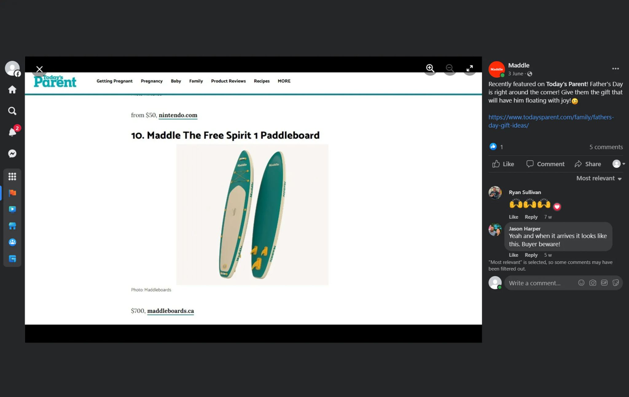 3D product rendering of a paddleboard, showcasing realistic CGI visualization and digital rendering