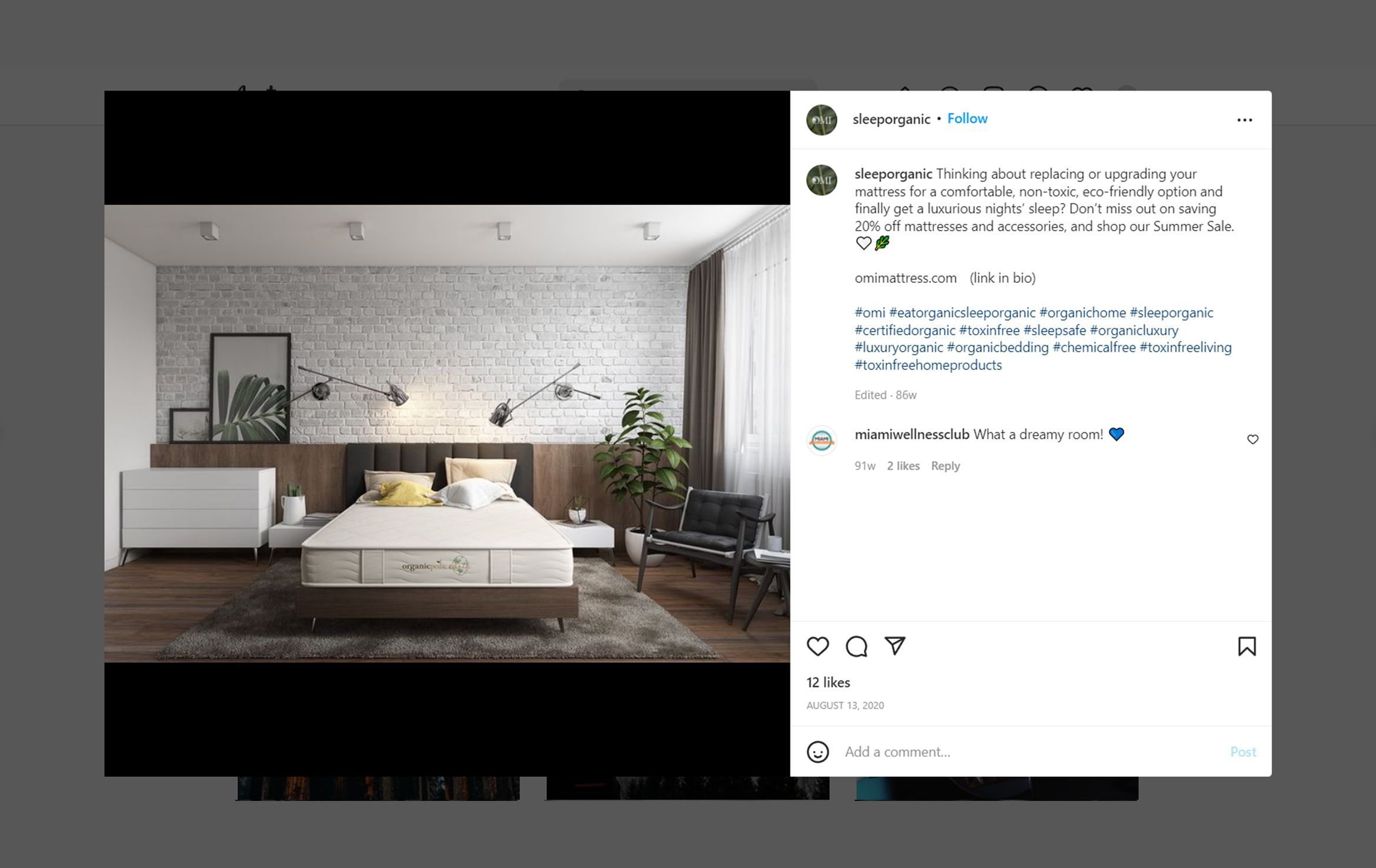 3D lifestyle visualization showcasing a modern bedroom with bespoke 3D furniture modeling and realistic furniture rendering.