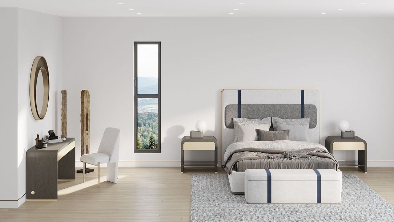 Bedroom Set Lifestyle Render
