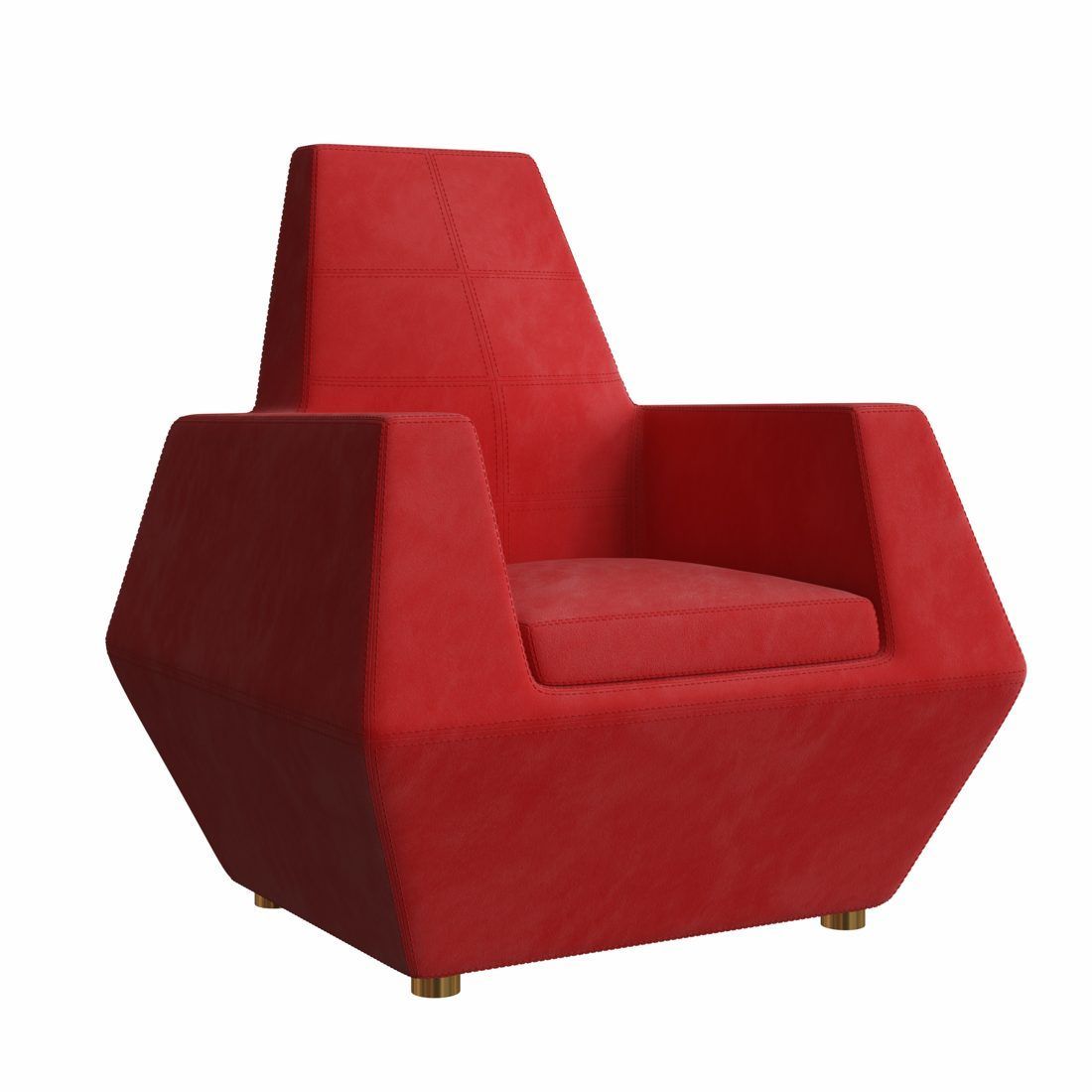 Contemporary Chair 3D Render