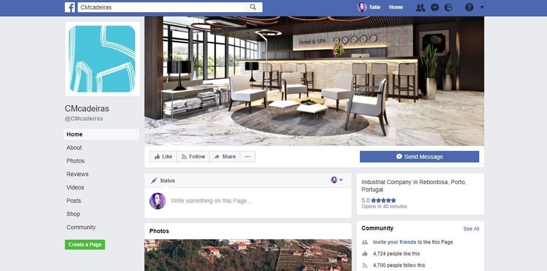 Lifestyle 3D Visualization for Promoting Chairs in a Hotel Interior