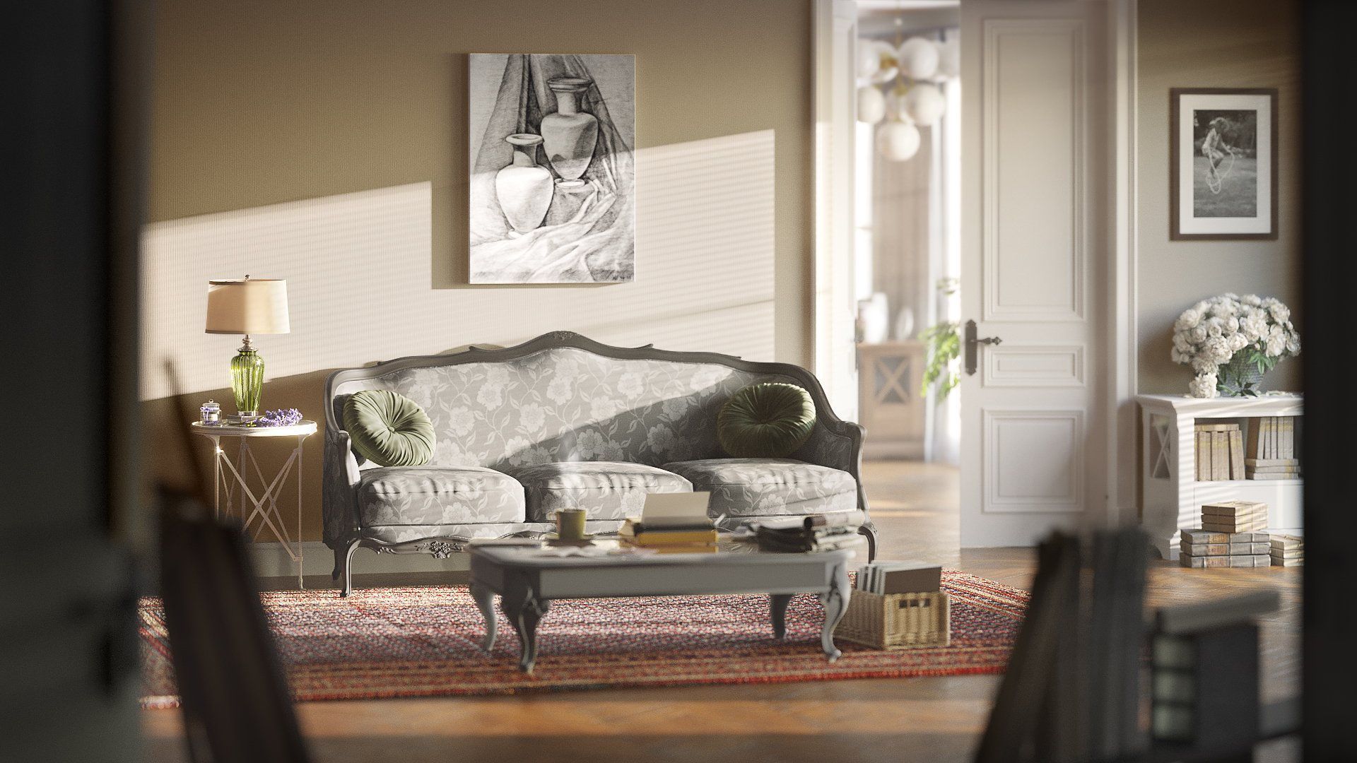 Atmospheric 3D Modeling Lighting