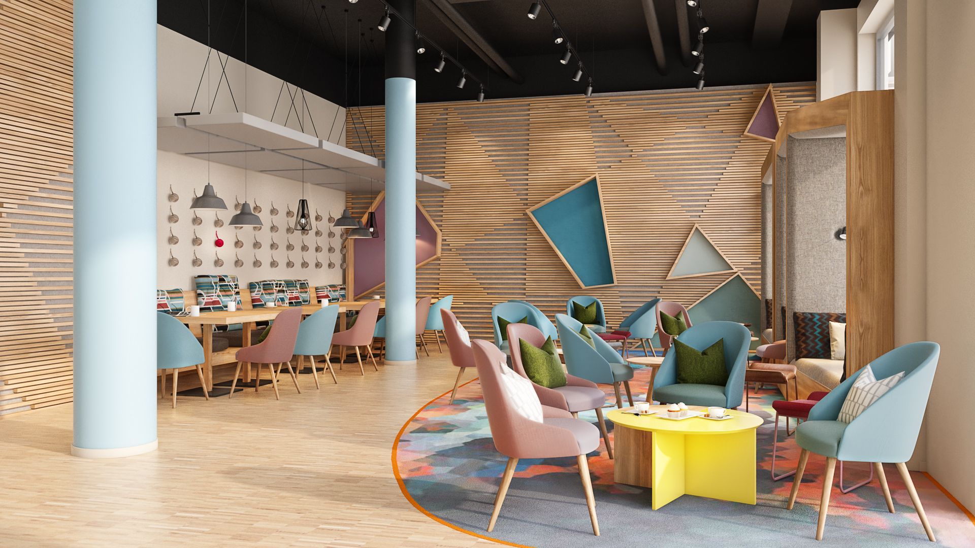 Interior 3D Rendering for a Furniture Design Project