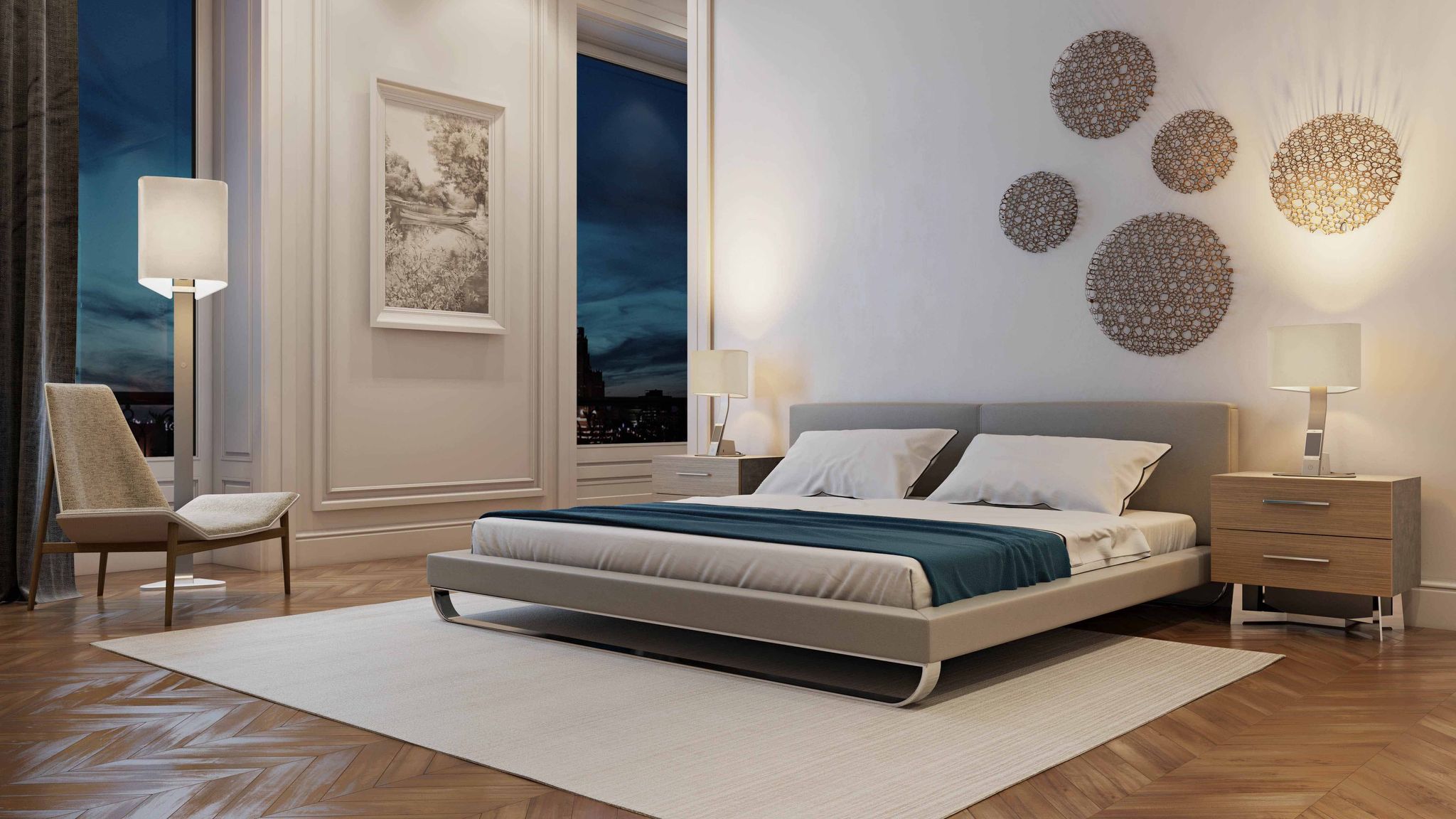 A Lifestyle Set for Bedroom Lighting