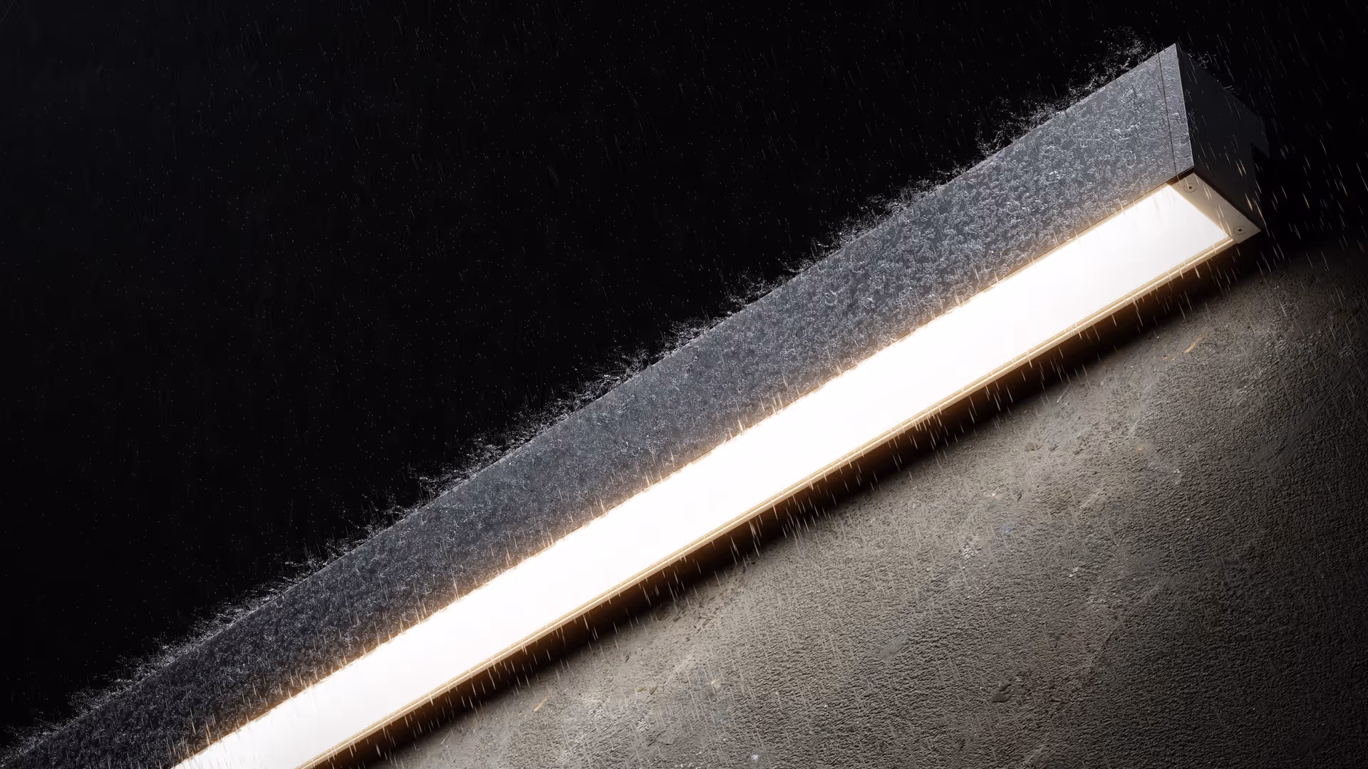 Wall Light 3D Render