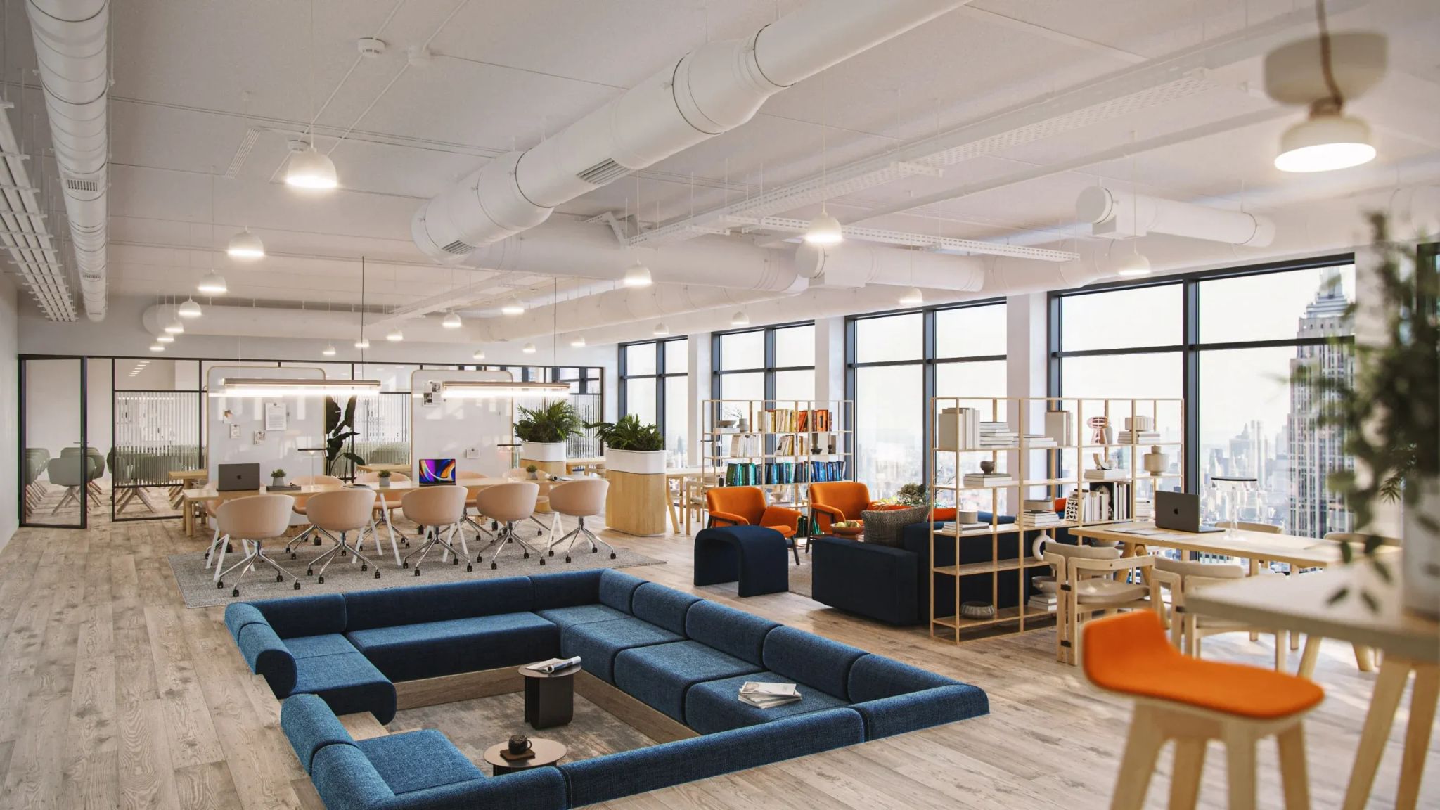 Office Furniture CGI