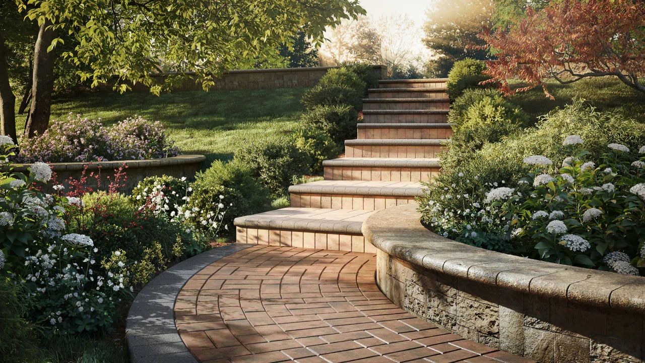 3D Product Render for Walkway Tiling