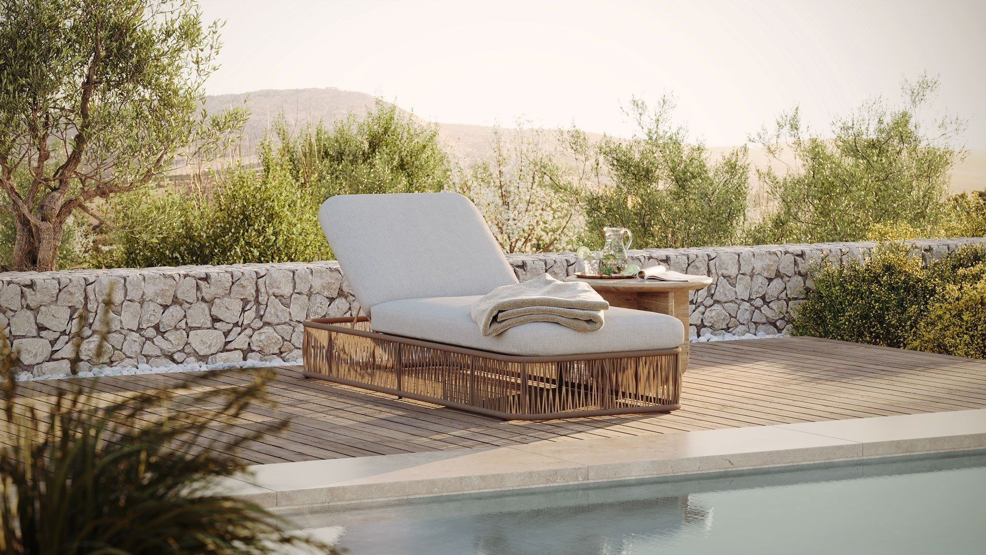 Lifestyle 3D Rendering for a Deсk Chair