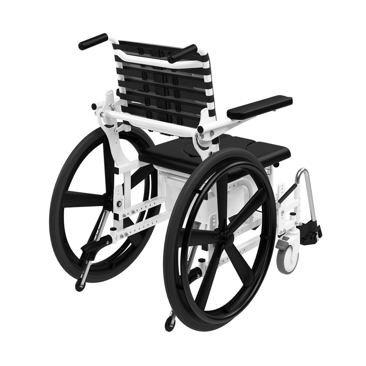 3D rendered image of a wheelchair showcasing realistic product rendering and 3D modeling