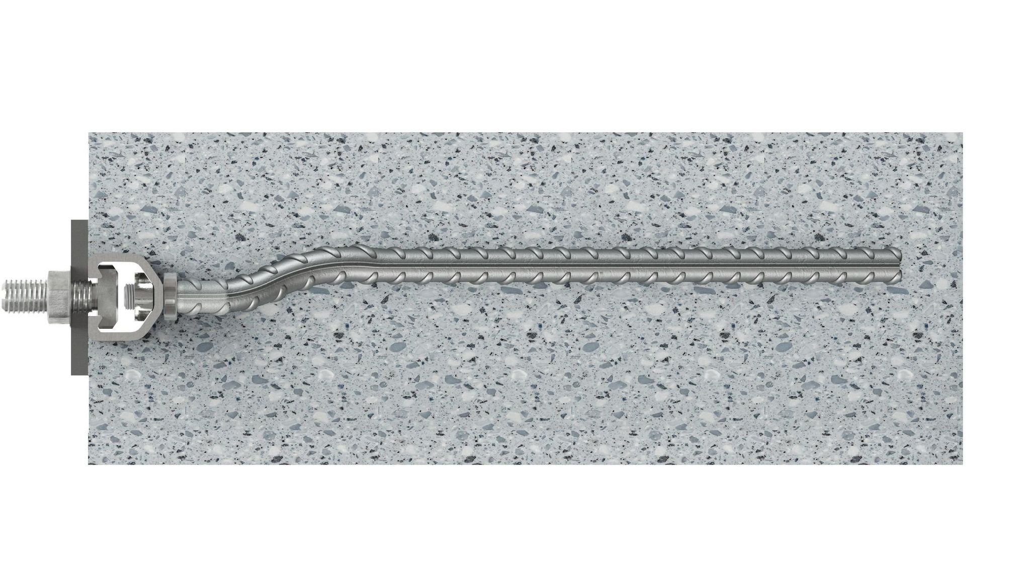 Photoreal 3D rendering of a metal component showcasing realistic product visualization and CGI rendering techniques.