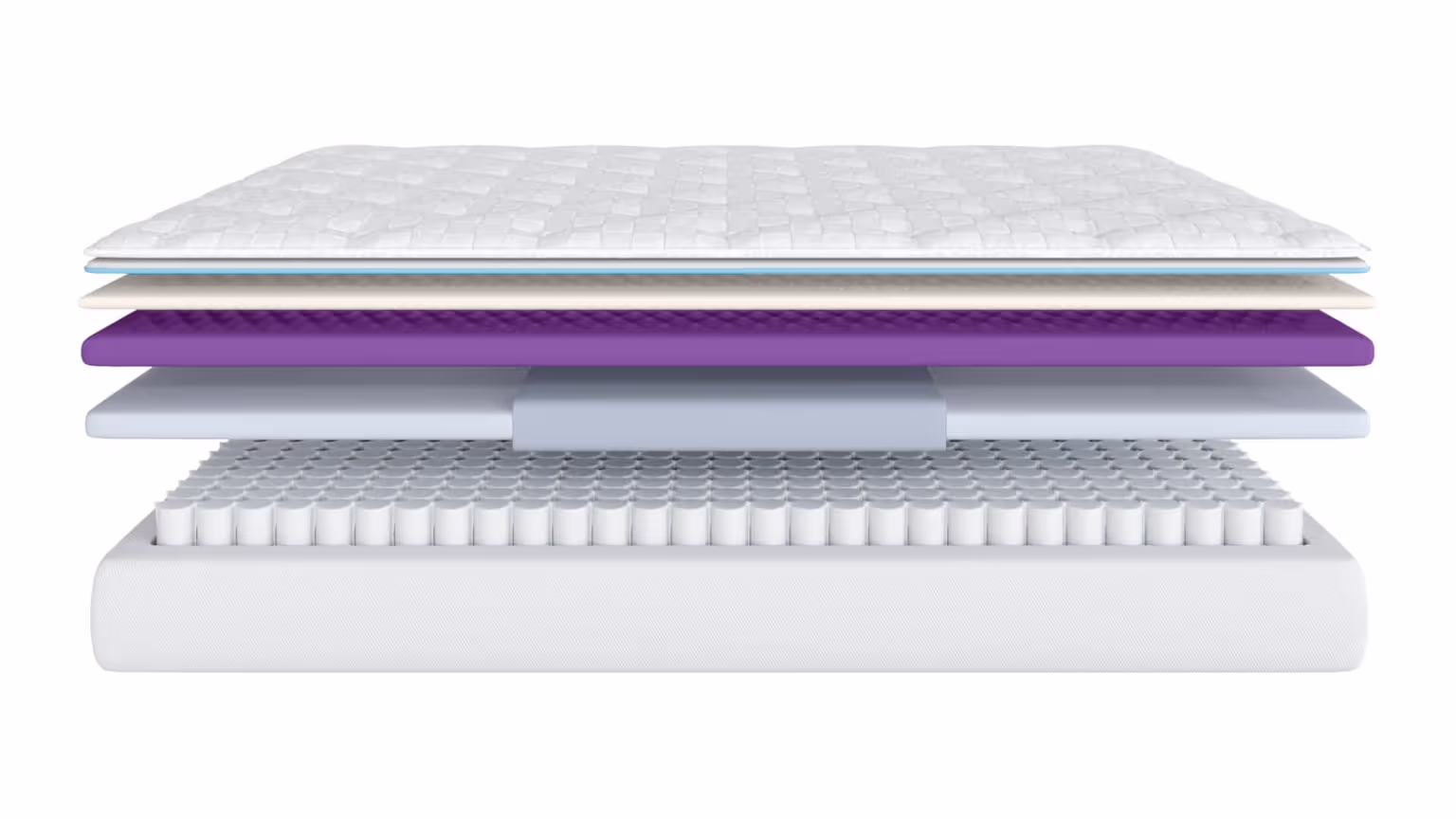 Mattress Exploded View Silo Rendering