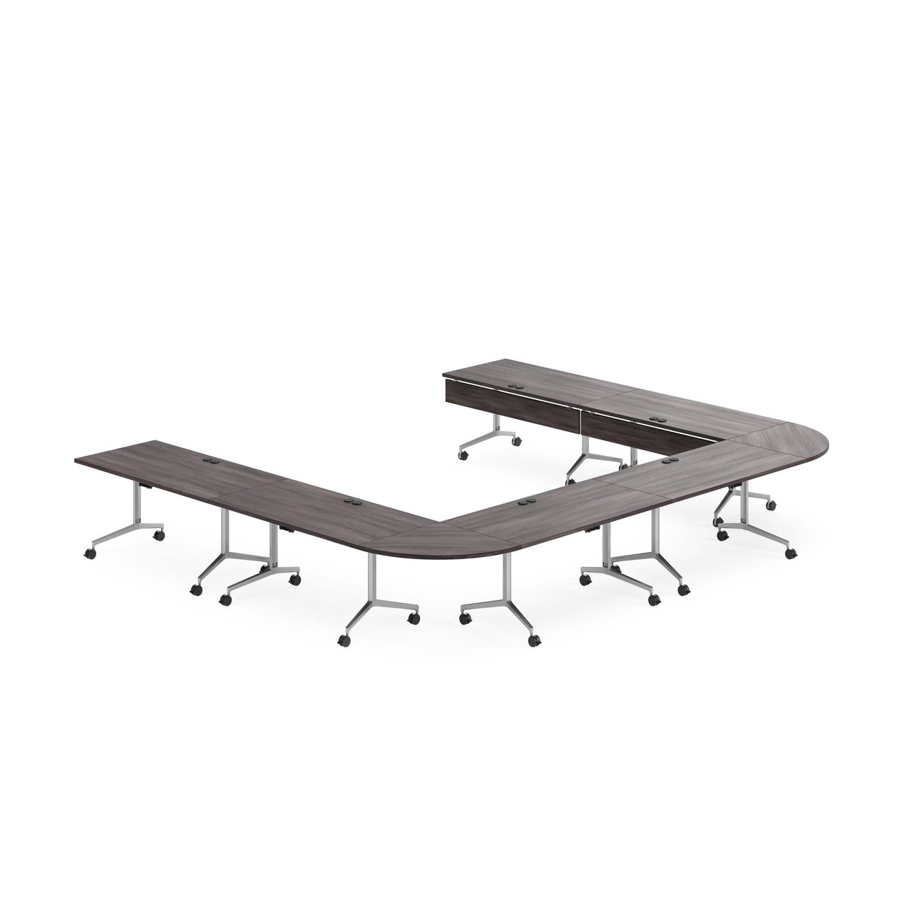 U Shaped Table Silo Render