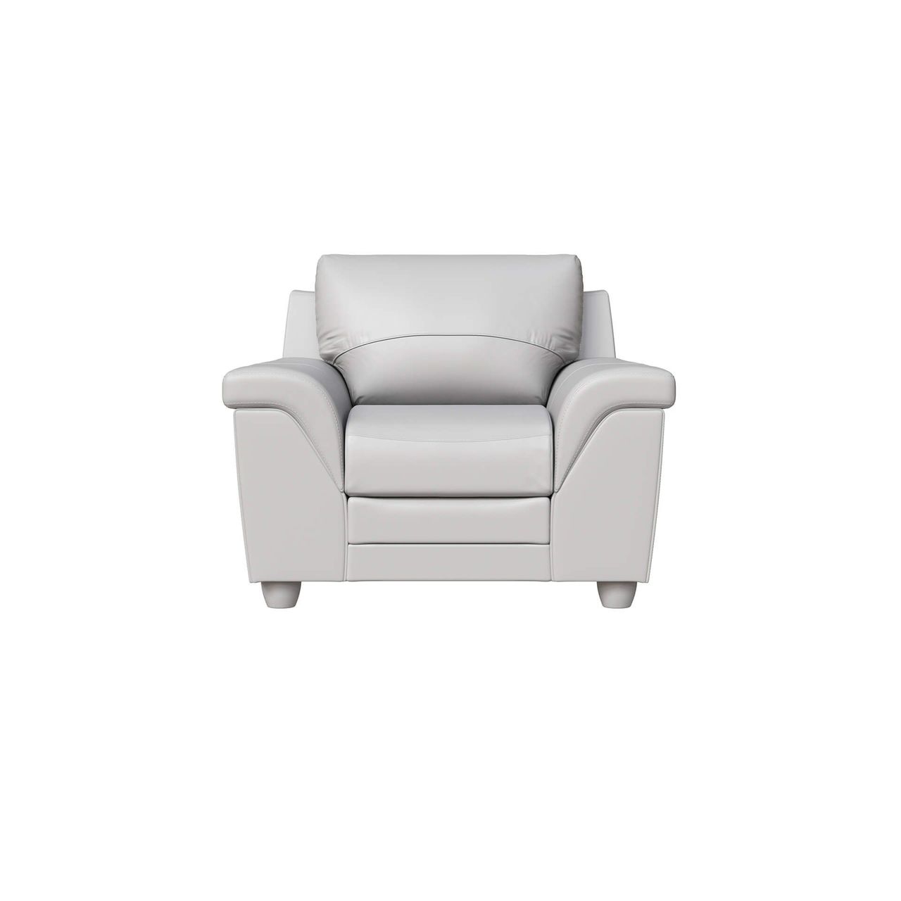 Front View of an Armchair Model