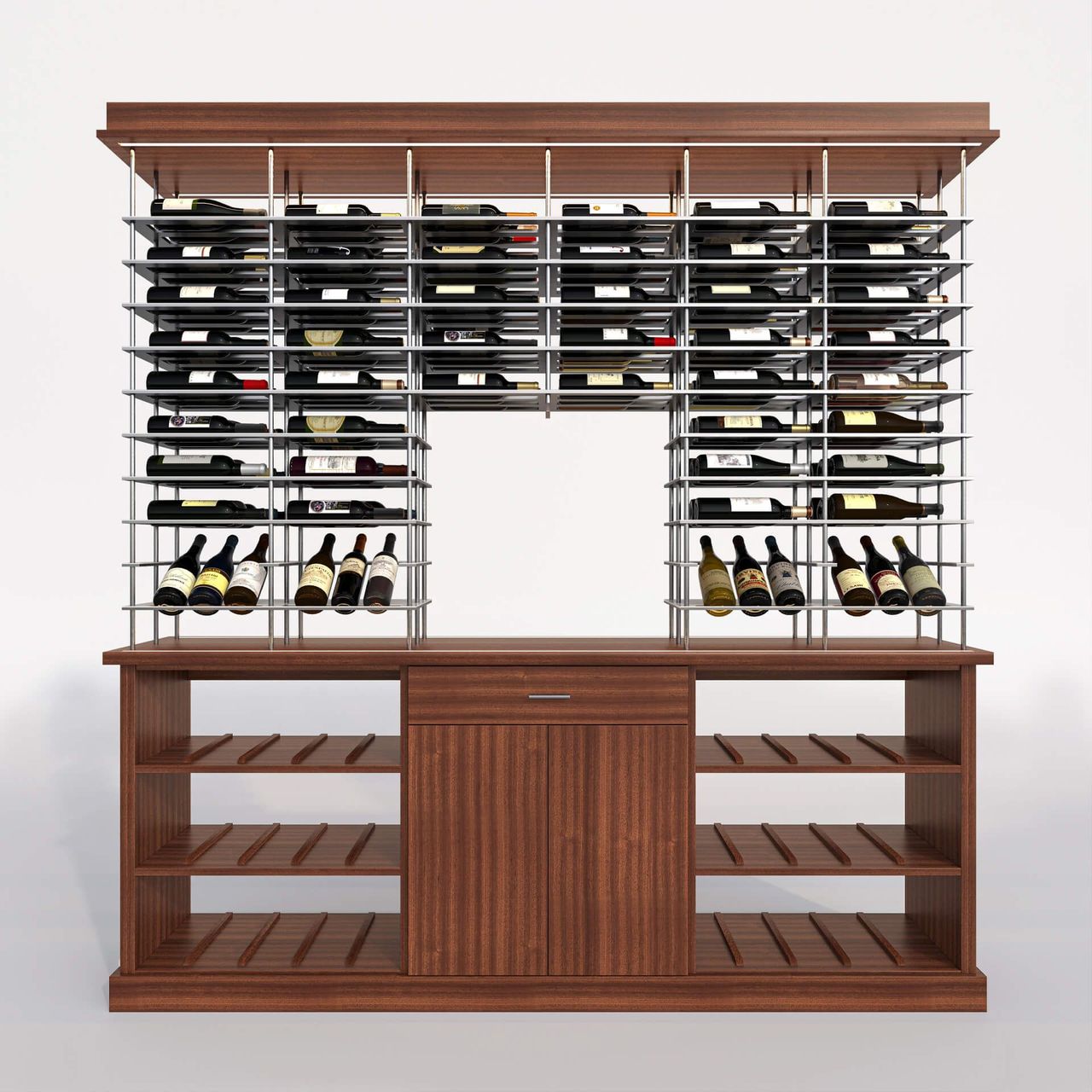 Wine Storage Silo CG Rendering