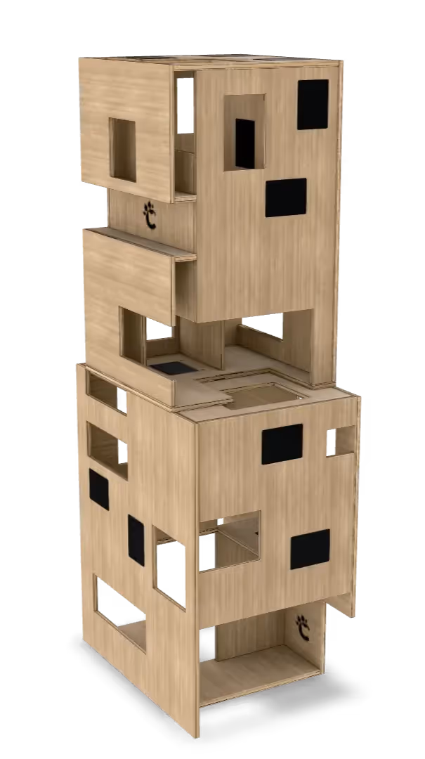 Cat Tower AR Model